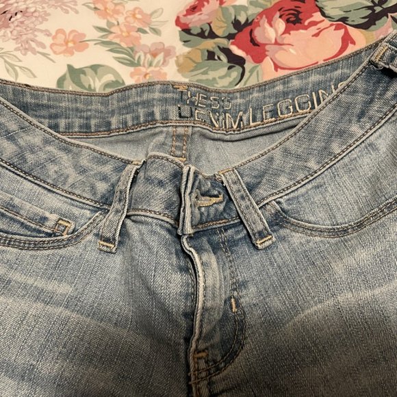 PacSun Denim Jeggings, XS, gently used - Picture 2 of 3